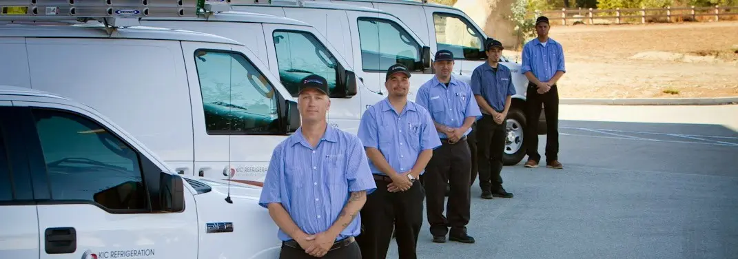 KIC Refrigeration crew ready for Mini Split Repair jobs across Hesperia